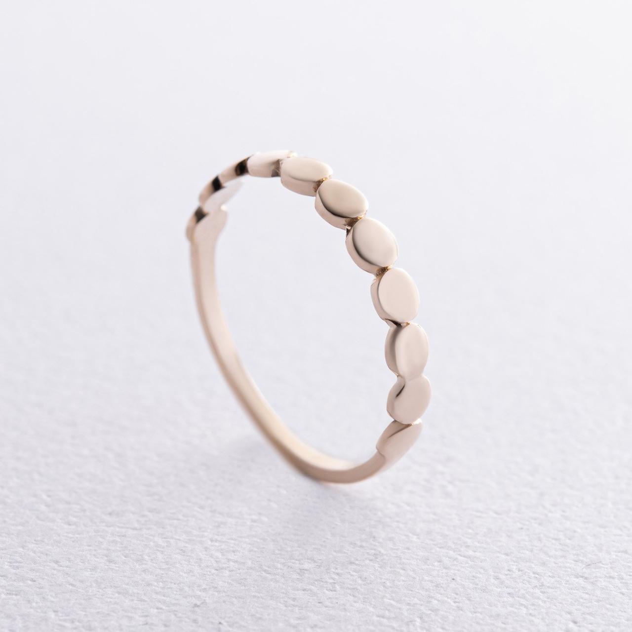 Кільце "Клер" в жовтому золоті к07447 Zipexpert ZIPEXPERT, фото 1