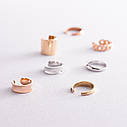 Сережки — кафи в жовтому золоті с07475 Zipexpert ZIPEXPERT, фото 10