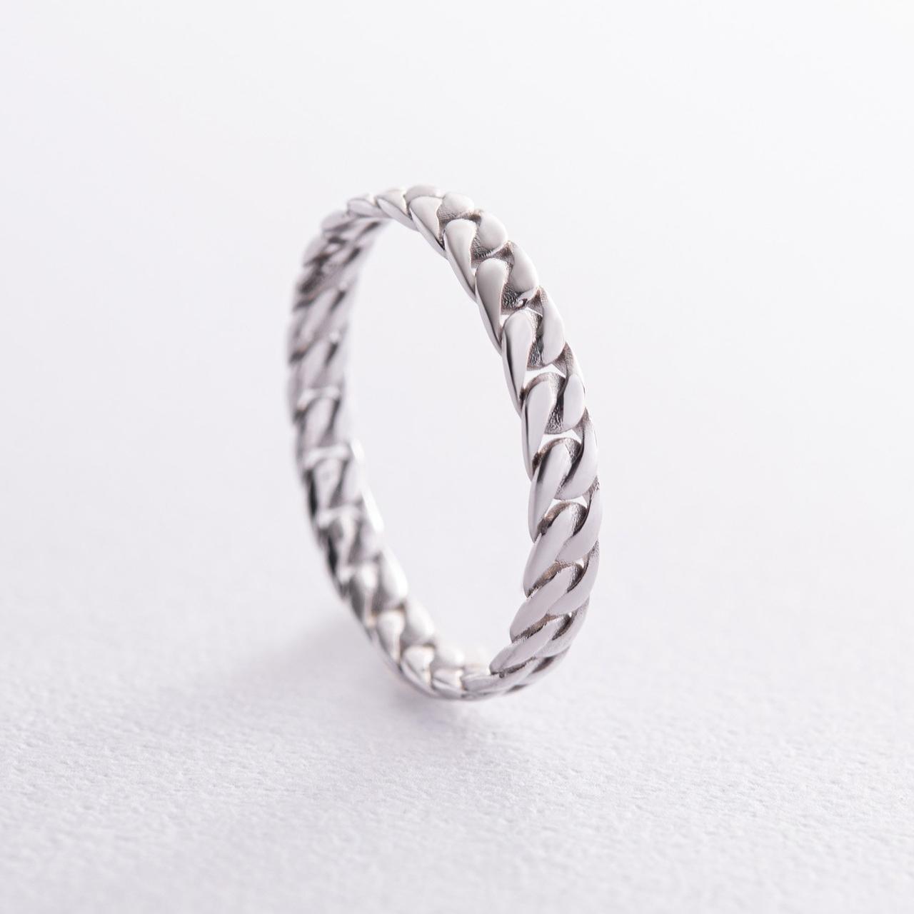 Кільце "Ціпочка" в білому золоті к07449 Zipexpert ZIPEXPERT, фото 1