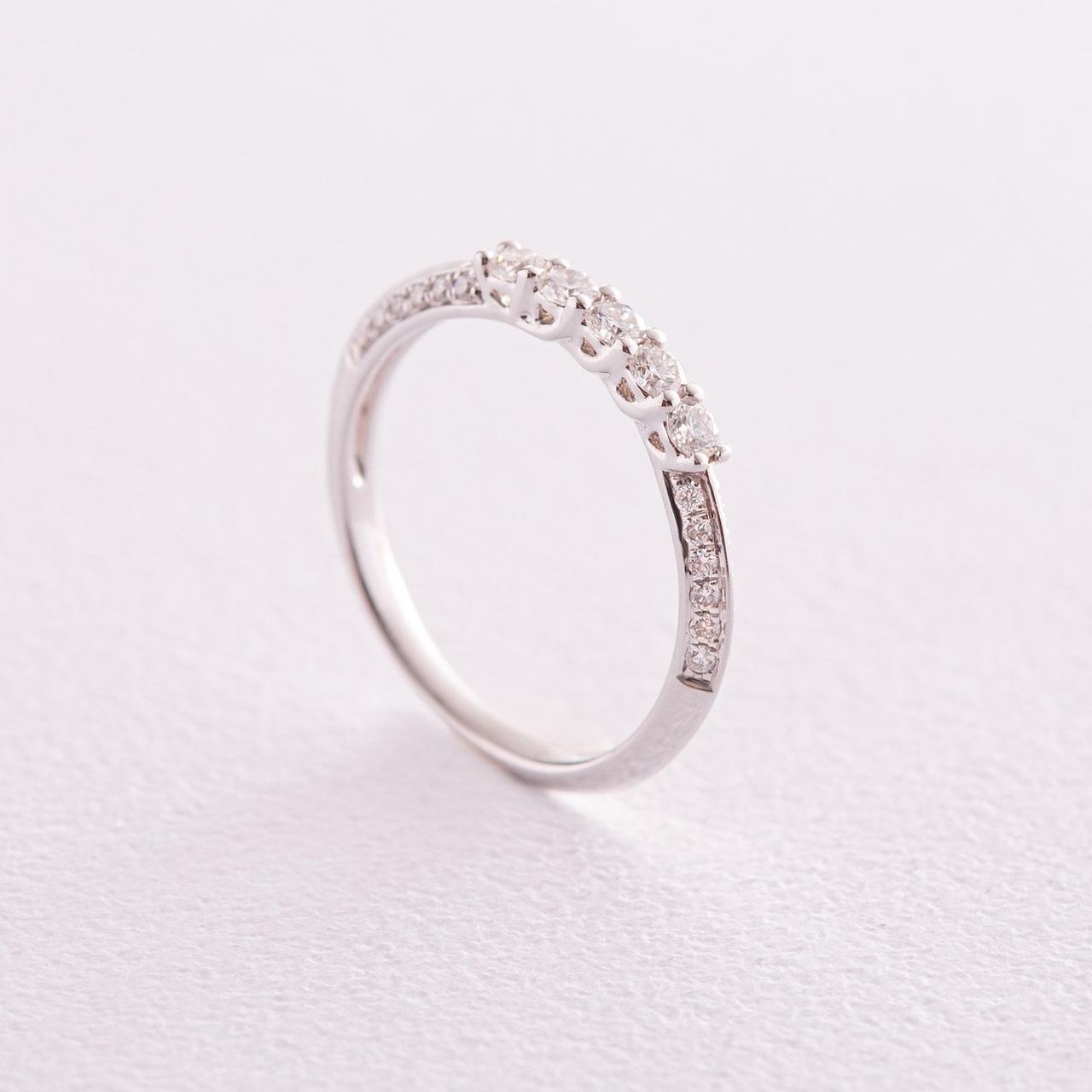 Золоте кільце з доріжком каменів (бріланти) 
кб0437cha Zipexpert ZIPEXPERT, фото 1