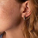 Сережки "Змії" в жовтому золоті 08030 Zipexpert ZIPEXPERT, фото 5