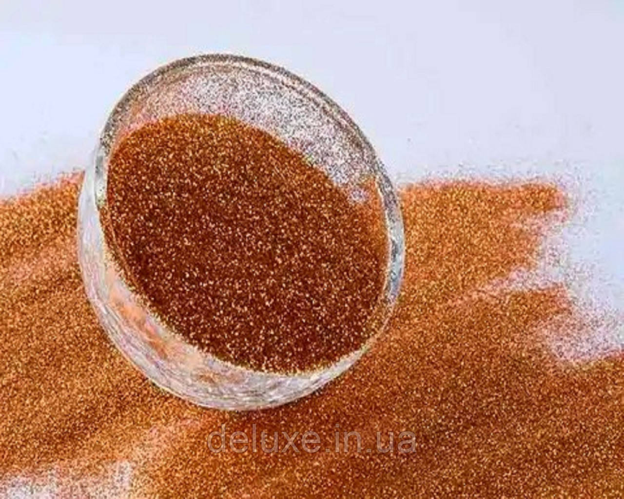 Глітер класичний Hexagon Metallic Преміум, бронзовий, крапка, колір СА 1305, розмір 1/96 (0.3 мм), 1кг, фото 1