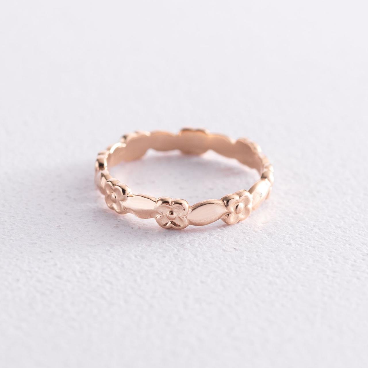 Кільце "Вінок із квітів" у червоному золоті
к06741 Zipexpert ZIPEXPERT, фото 1