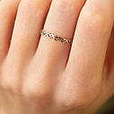 Кільце "Сердечка" в білому золоті к07154 Zipexpert ZIPEXPERT, фото 4