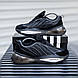 Чоловічі Кросівки Adidas Black White 44-45, фото 2