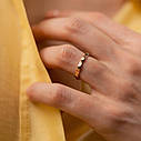 Кільце "Холлі" в червоному золоті к07512 Zipexpert ZIPEXPERT, фото 2