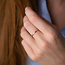 Золоте кільце з фіанітами в стилі мінімалізм
к06557 Zipexpert ZIPEXPERT, фото 2