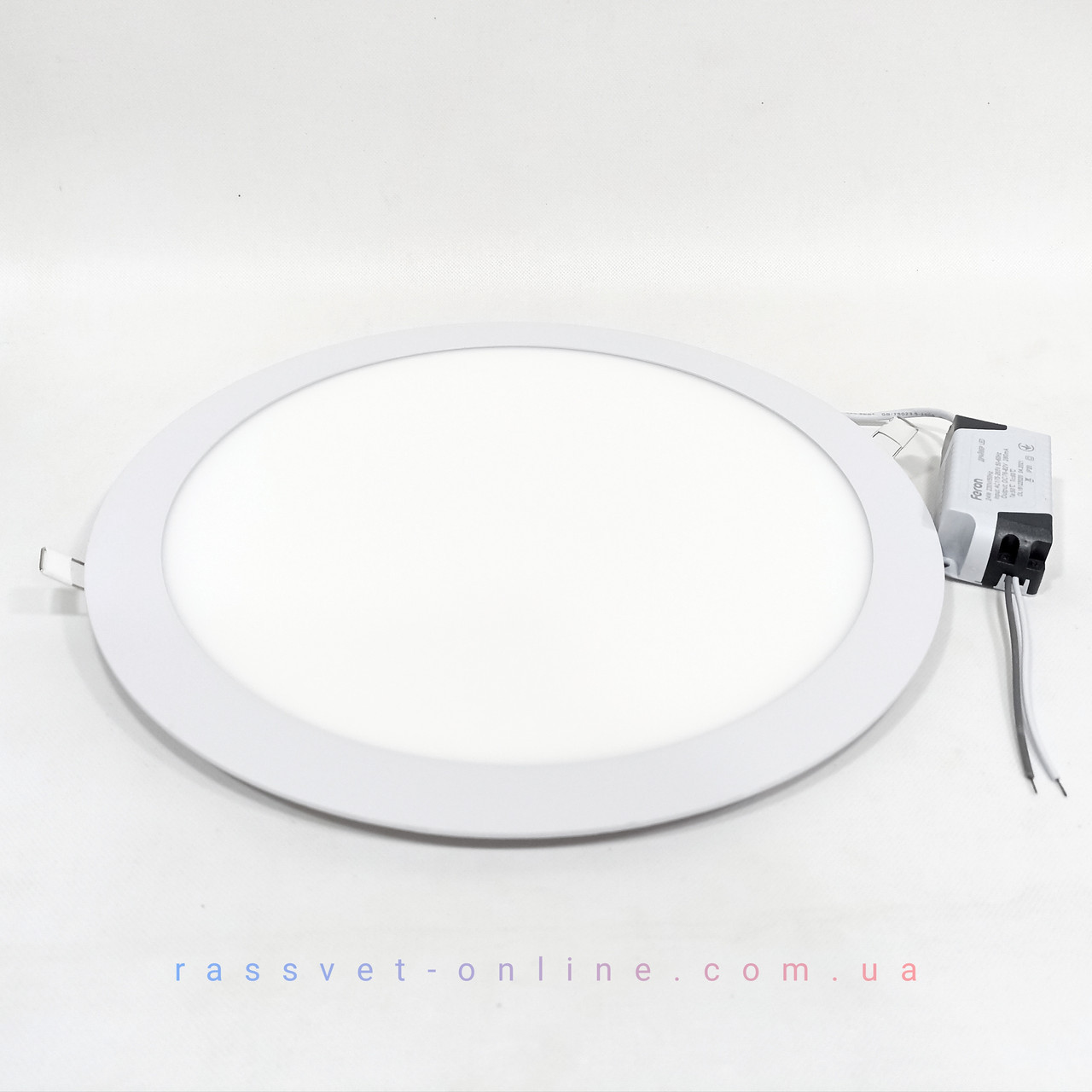 Світлодіодний світильник Feron AL510 20W 1200Lm 4000K (LED панель) кругла, фото 1