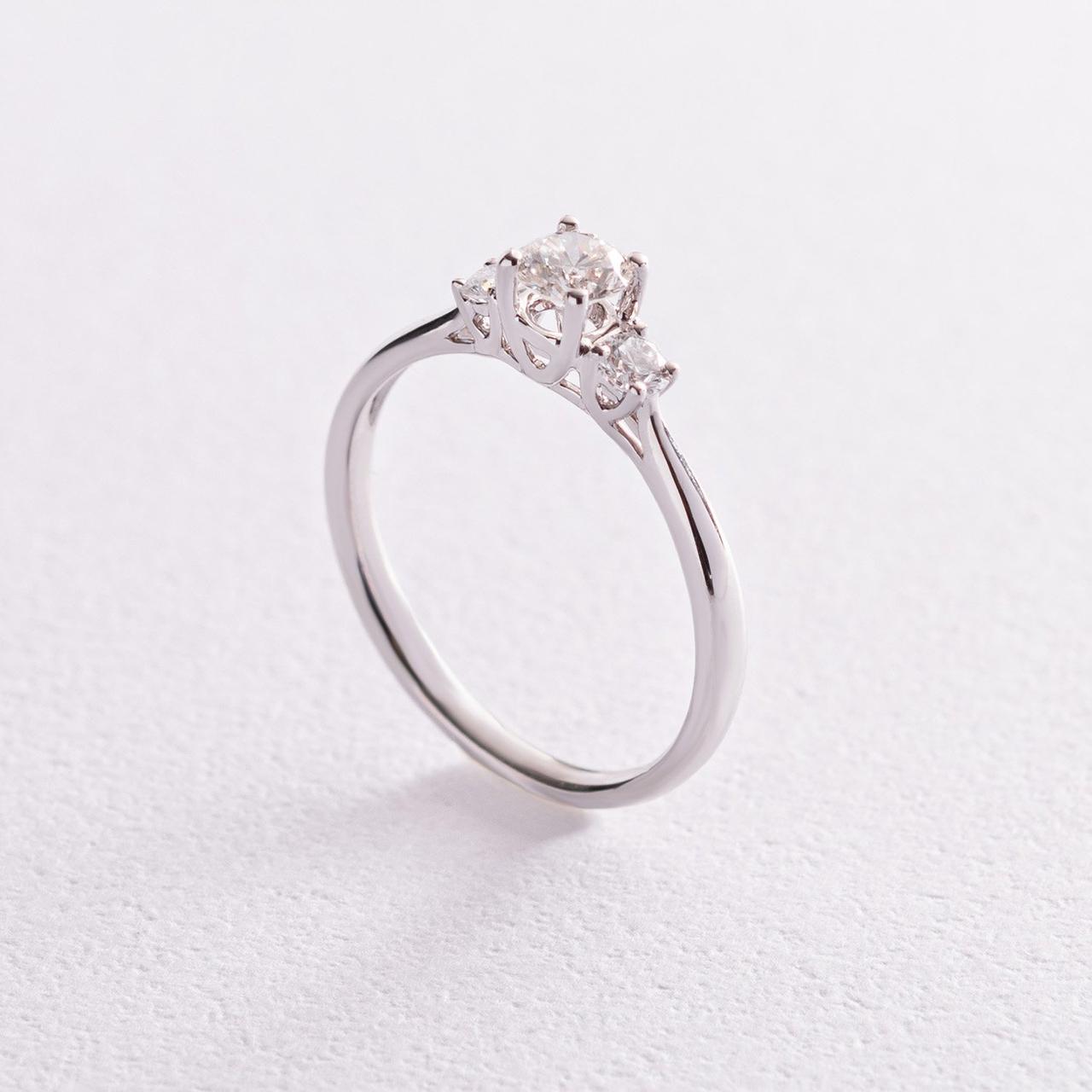 Помоловічне золоте кільце з діамантами 
кб0388nl Zipexpert ZIPEXPERT, фото 1