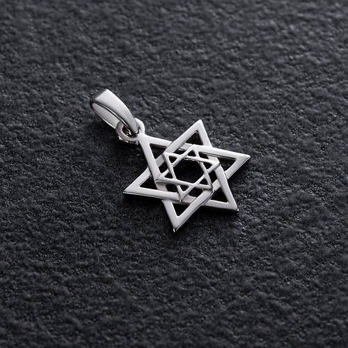 Купить Золотой кулон "Звезда Давида" п03292, цена 3435.60 ₴ — Prom.ua ...