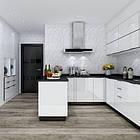 Самоклеюча вінілова плитка 600*300*1.5мм Глянець, ціна за 1 шт, фото 5