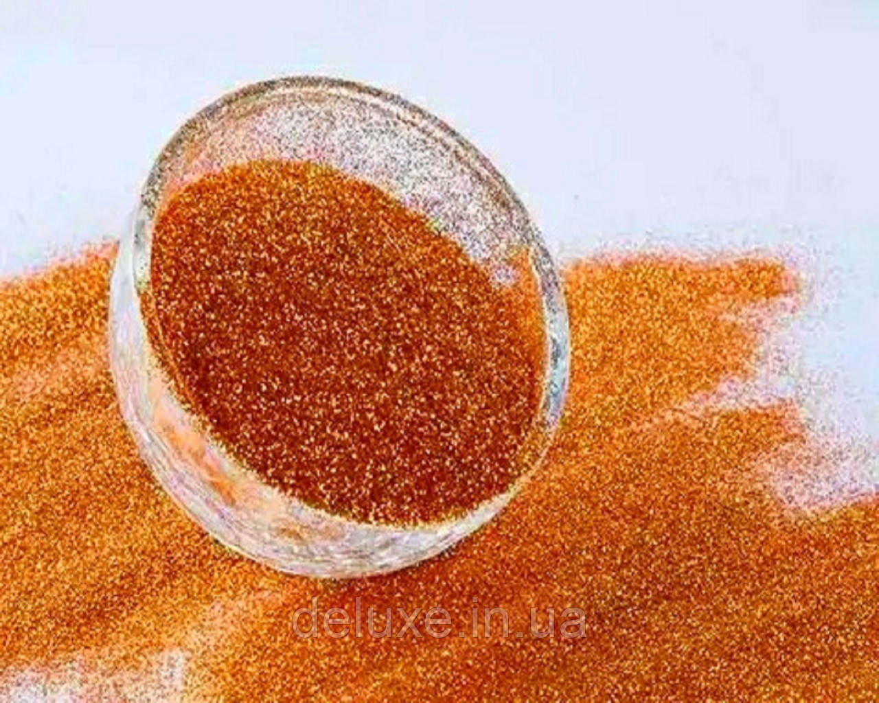 Гліттер класичний Hexagon Metallic Преміум, світло-бронзовий, крапка, колір СА 1300, розмір 1/64 (0.4 мм), 1кг, фото 1