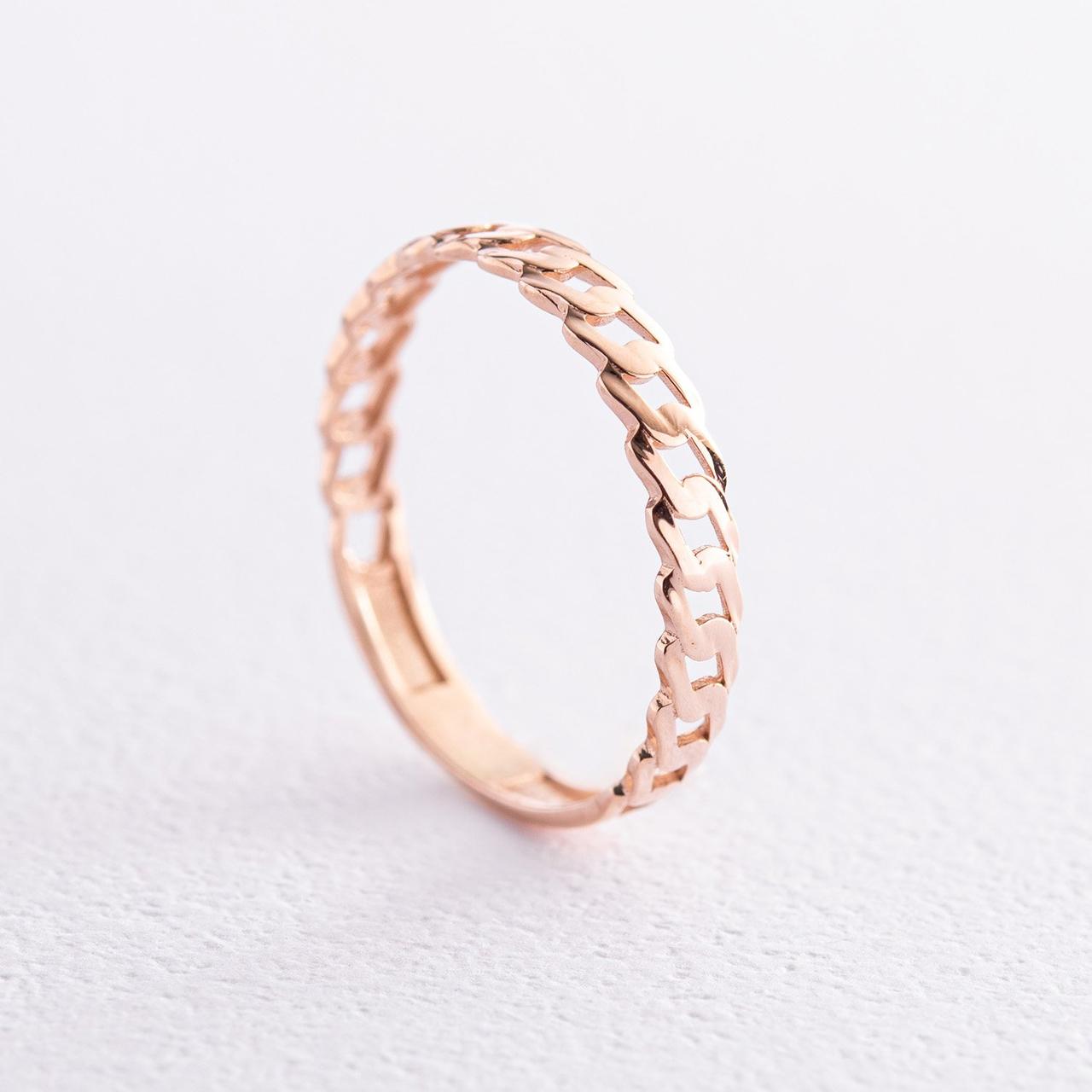 Золоте кільце "Ціпочка" к07084 Zipexpert ZIPEXPERT, фото 1