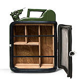 Каністра міні бар 10 л Оригінальний подарунок куму другу, фото 3