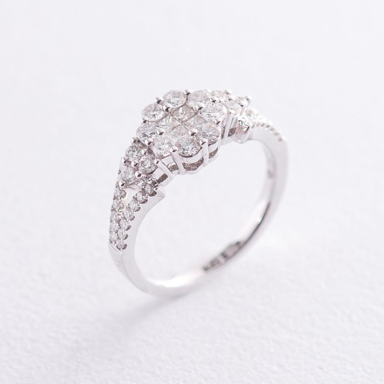 Золоте кільце з діамантами DR8197cha Zipexpert ZIPEXPERT, фото 1