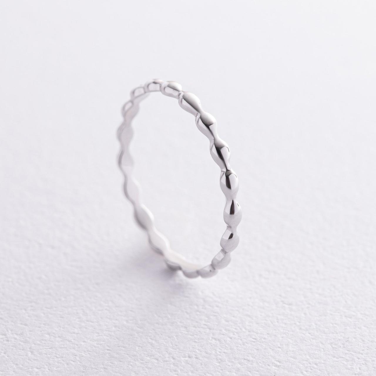 Кільце "Миллі" в білому золоті mini к07525 Zipexpert ZIPEXPERT, фото 1