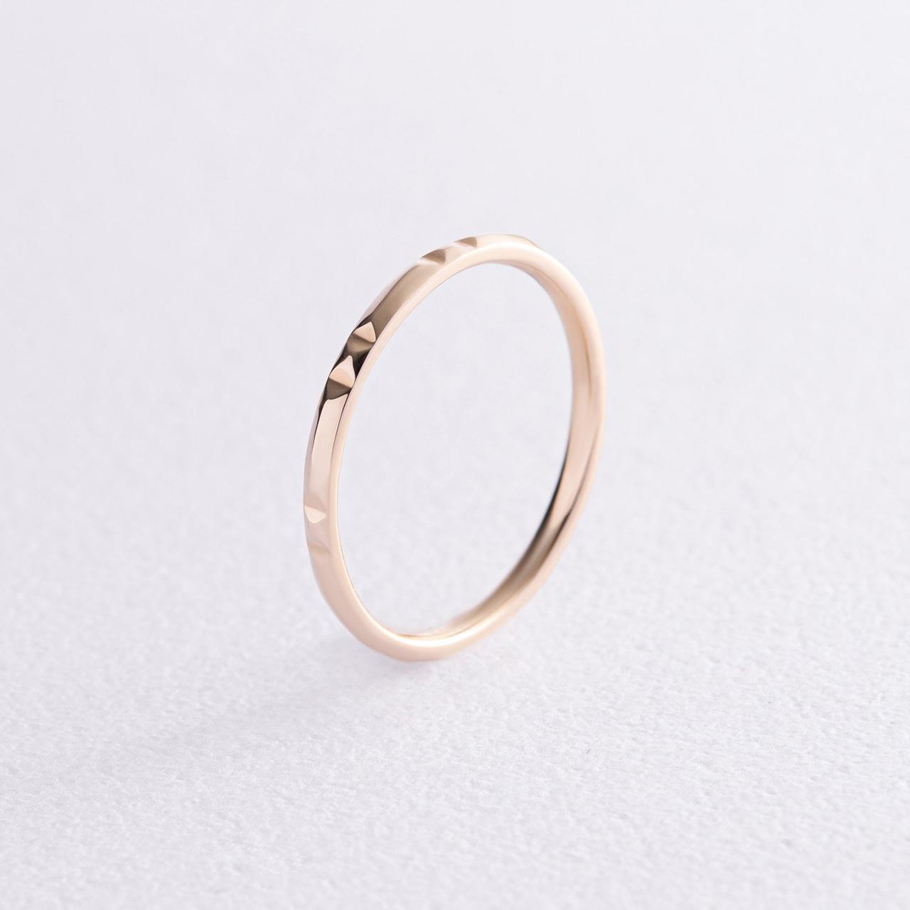 Кільце "Меган" в жовтому золоті к07415 Zipexpert ZIPEXPERT, фото 1