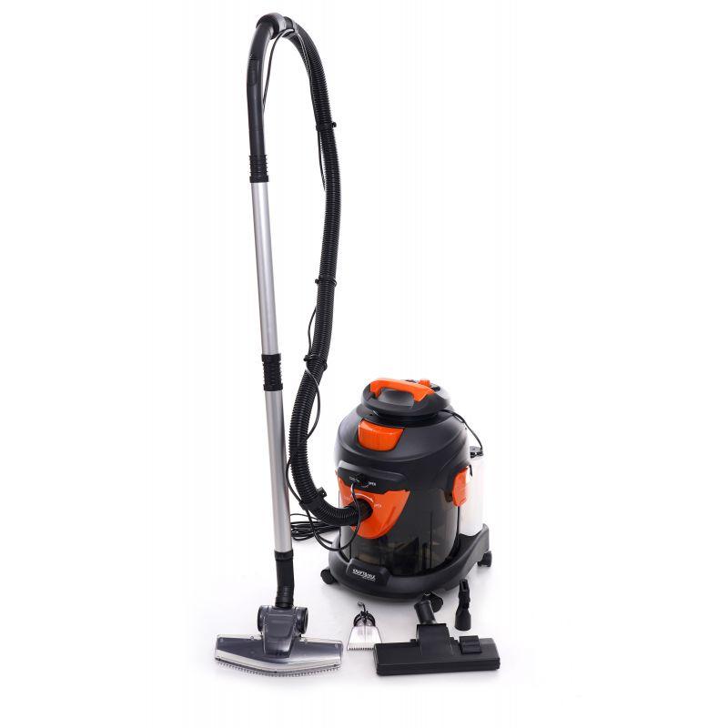 Промисловий пилосос для сухого та вологого прибирання 1400 Вт Kraft&Dele KD482, фото 1