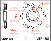 Звезда JT JTF1581.14