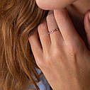 Кільце "Ціпочка" в білому золоті к07100 Zipexpert ZIPEXPERT, фото 8