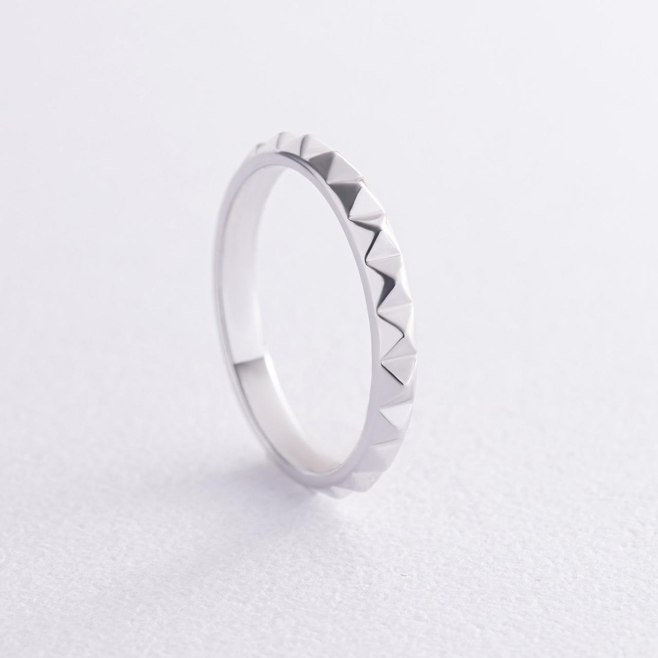Кільце "Mona" в білому золоті к07433 Zipexpert ZIPEXPERT, фото 1