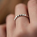 Кільце "Mona" в білому золоті к07433 Zipexpert ZIPEXPERT, фото 5