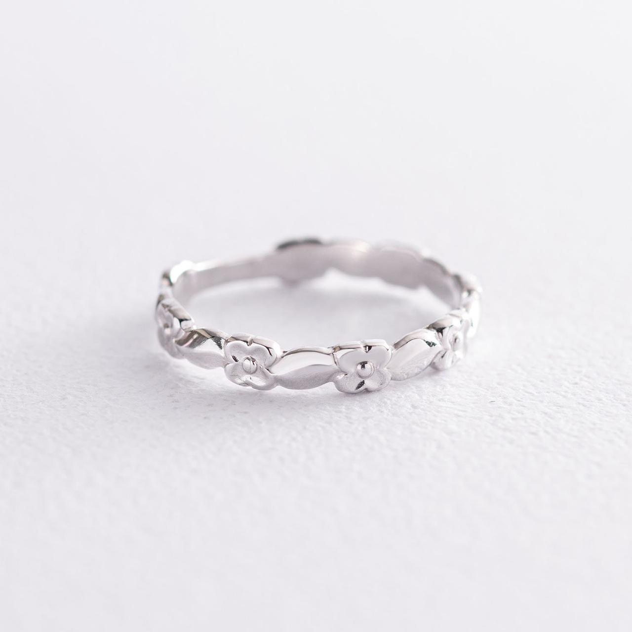 Кільце "Вінок із квітів" у білому золоті
к06729 Zipexpert ZIPEXPERT, фото 1