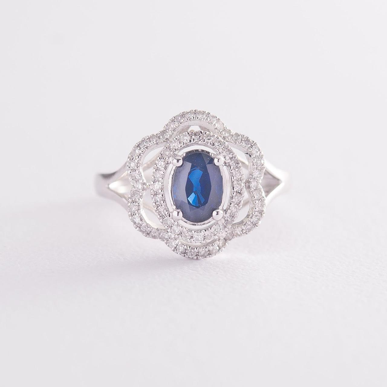 Золоте кільце із синім сапфіром і діамантами
к346 Zipexpert ZIPEXPERT, фото 1