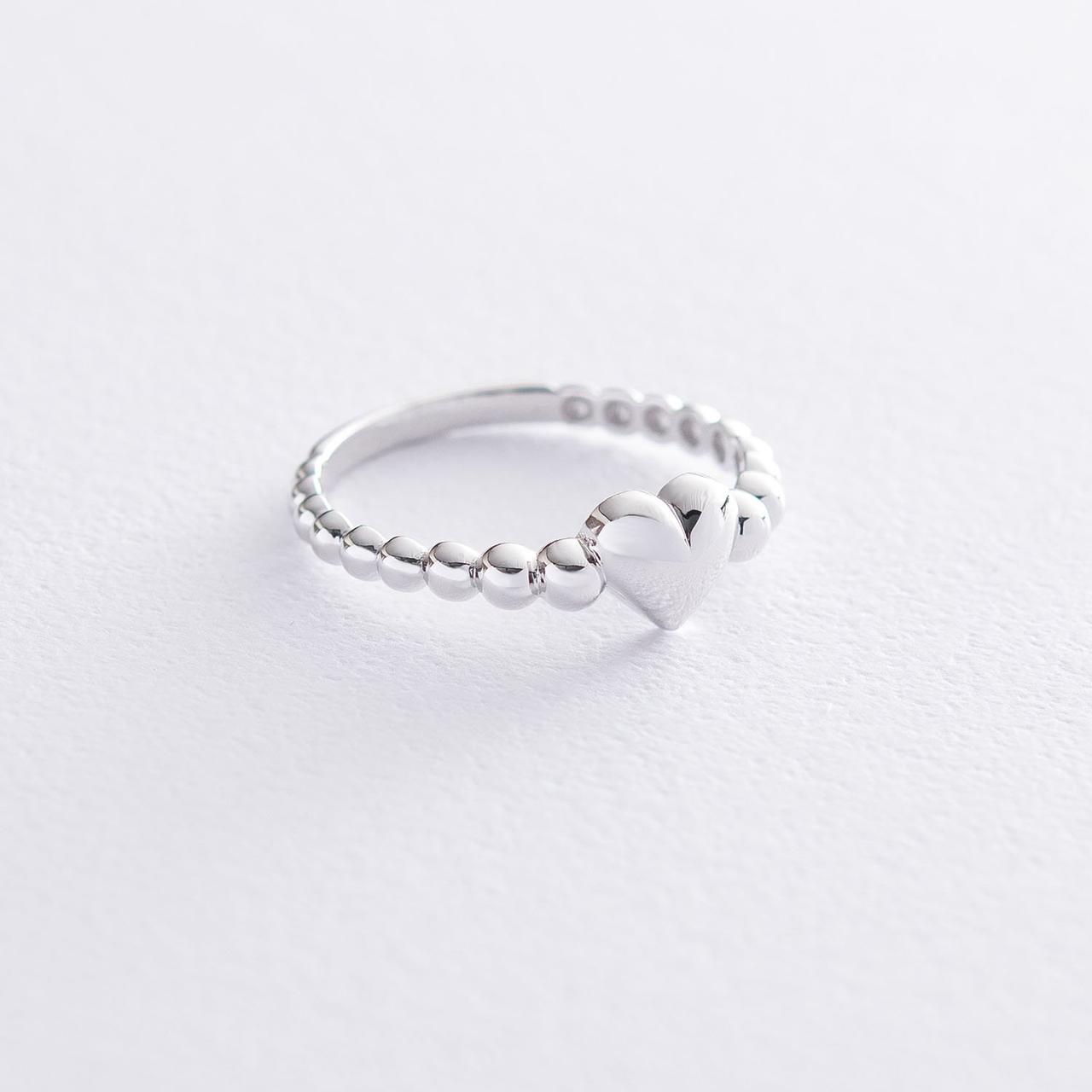 Золоте кільце "Серце" к06613 Zipexpert ZIPEXPERT, фото 1