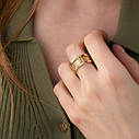 Кільце "Gina" в жовтому золоті к07391 Zipexpert ZIPEXPERT, фото 8