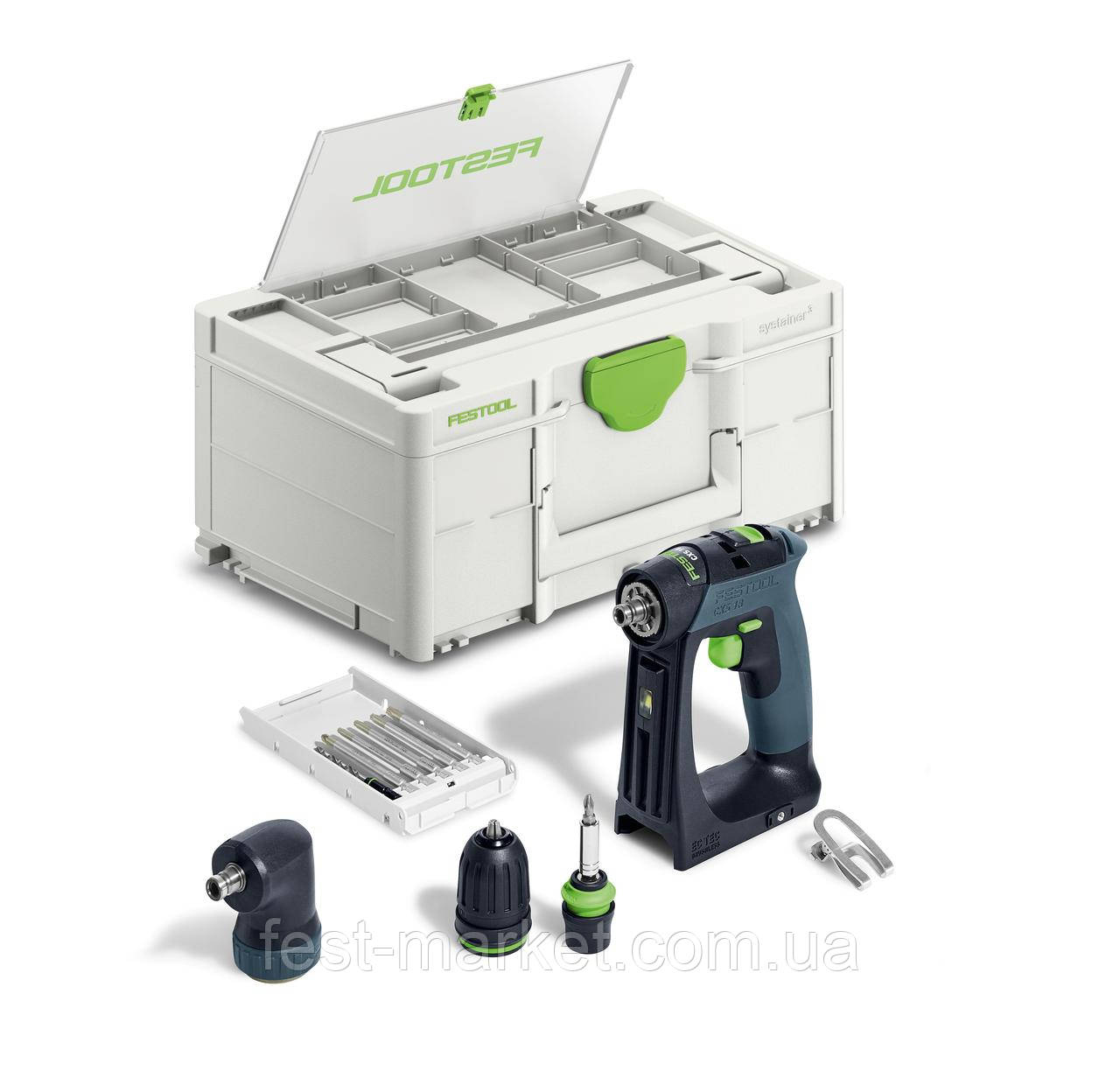 Акумуляторний дриль-шуруповерт CXS 18-Basic-Set Festool 577333