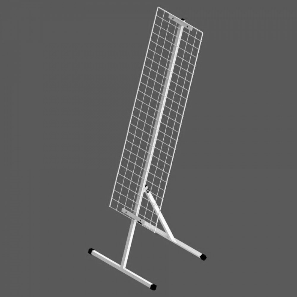 Стойка напольная наклонная с сеткой (1200х350 мм) - купить по лучшей ...