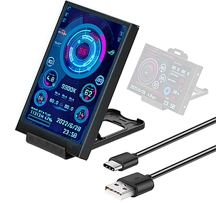 Міні екран Computer Monitoring Display 3.5" IPS  (TF), фото 2