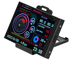 Міні екран Computer Monitoring Display 3.5" IPS  (TF), фото 2