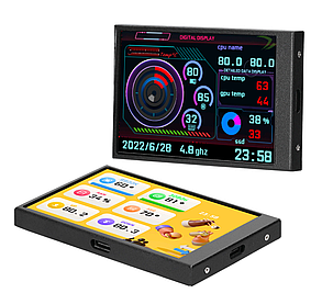 Міні екран Computer Monitoring Display 3.5" IPS  (TF), фото 2