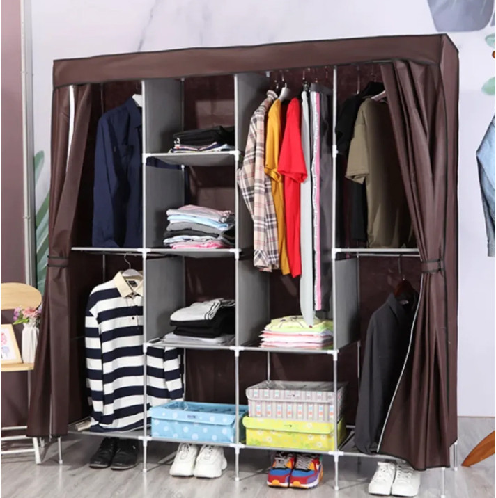 Складна тканинна шафа Storage Wardrobe на 4 секції 28165