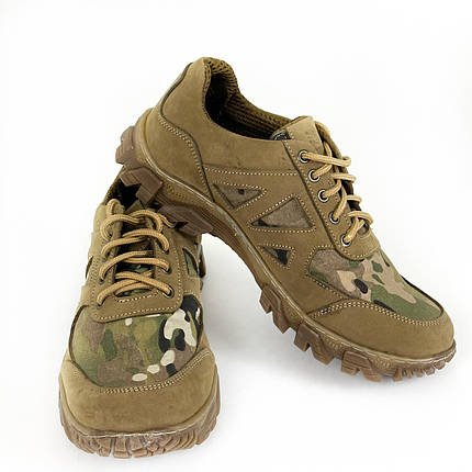 Тактичні літні кросівки полегшені,Армійські чоловічі кросівки energy камуфляж мультикам 40 розмір, фото 2
