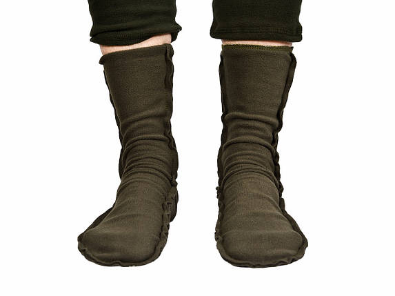Шкарпетки флісові олива 40р-45р, фото 2