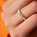 Кільце "Бриттані" в білому золоті к07414 Zipexpert ZIPEXPERT, фото 6