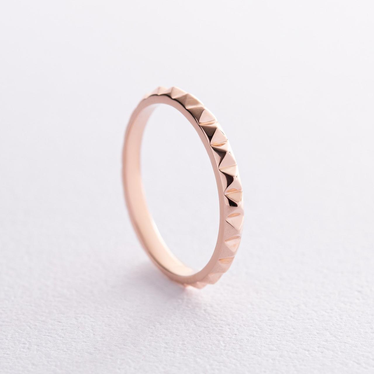 Кільце "Mona" в червоному золоті к07408 Zipexpert ZIPEXPERT, фото 1