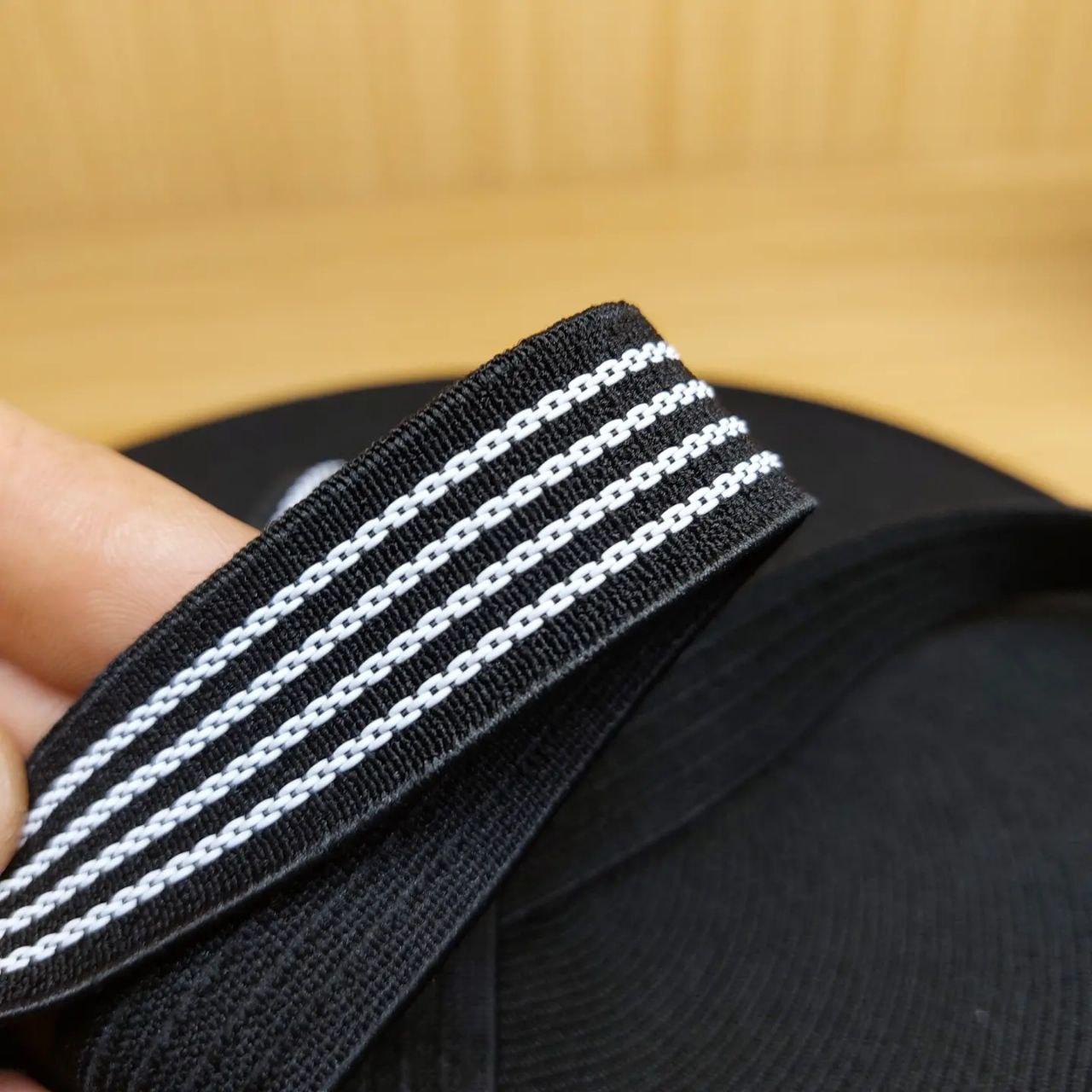 Гумка протиковзка 20 мм чорна 25 м