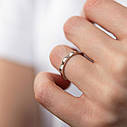 Кільце "Холлі" в білому золоті к07448 Zipexpert ZIPEXPERT, фото 5