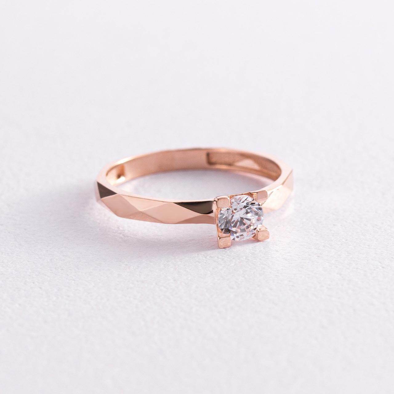 Помоловічне золоте кільце з фіанітом
к06432 Zipexpert ZIPEXPERT, фото 1