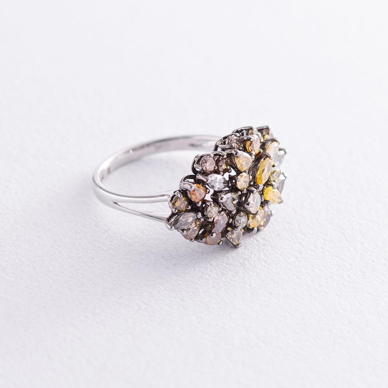 Золоте кільце з коричневими діамантами 
к540jo Zipexpert ZIPEXPERT, фото 1