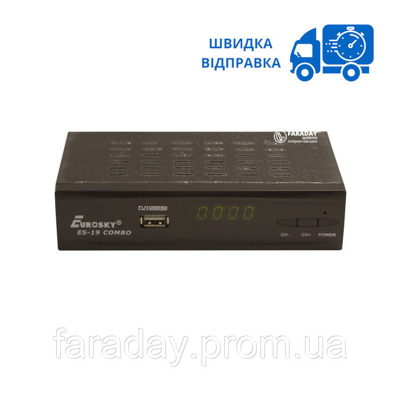 Комбінований ресивер Eurosky ES-19 Combo