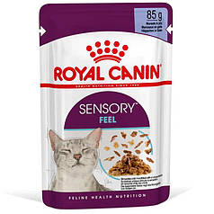 Royal Canin Sensory Feel in Jelly Корм для котів, що стимулює ротову порожнину (шматочки в желе) пауч 85г