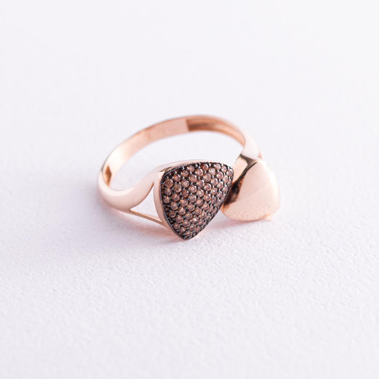 Золоте кільце з фіанітами к05399 Zipexpert ZIPEXPERT, фото 1