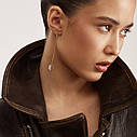 Сережки "Монетки" в жовтому золоті 06836 Zipexpert ZIPEXPERT, фото 3