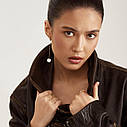 Сережки "Монетки" в жовтому золоті 06836 Zipexpert ZIPEXPERT, фото 5