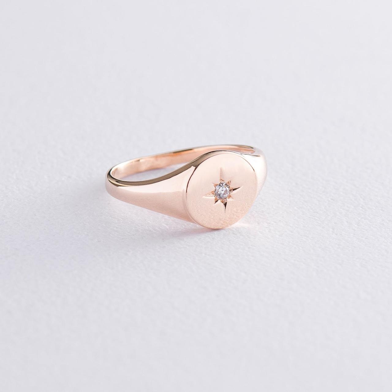 Золоте кільце "Полярна зірка" к06604 Zipexpert ZIPEXPERT, фото 1